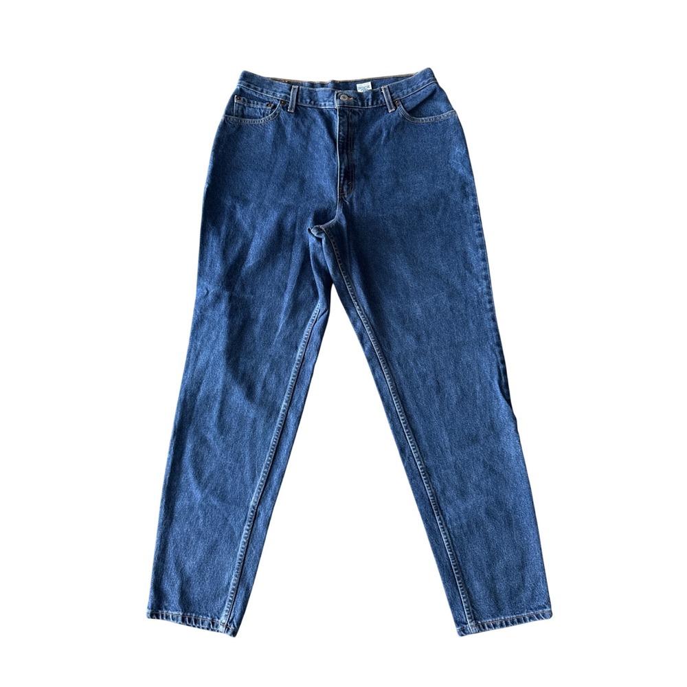 Levi's 550 Relaxed Fit Womens Jeans Blue Denim Blank Red Tab‎ High Rise Vintage
